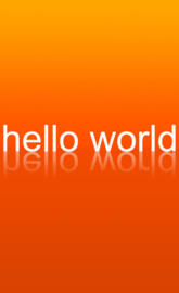hello world