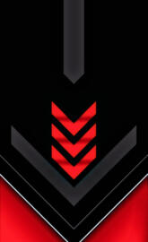 red black arrow shapes