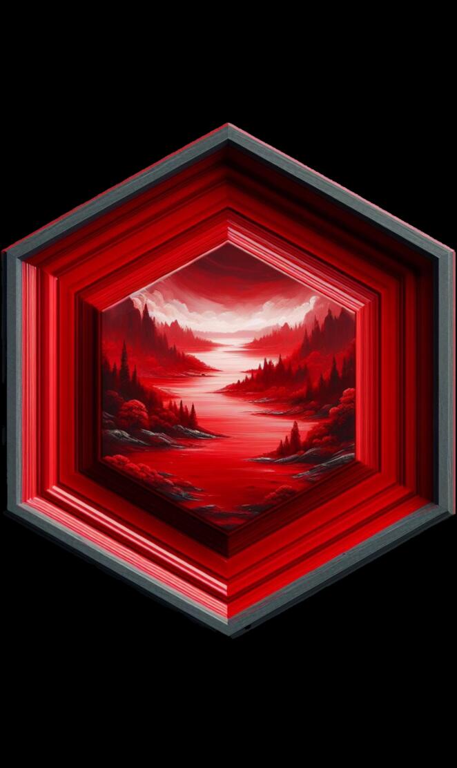 Red Sea Landscape Art