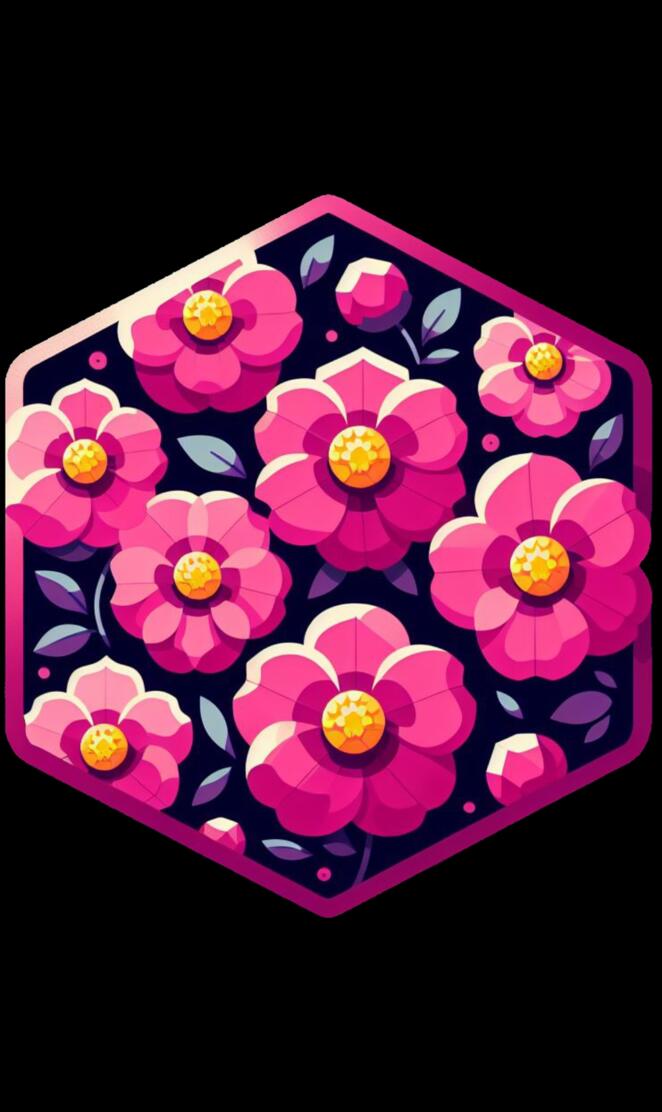 Pink Blossoms Art
