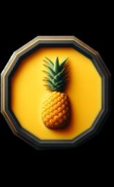 Yellow Pineapple Art