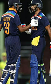 Hardik and Dhawan