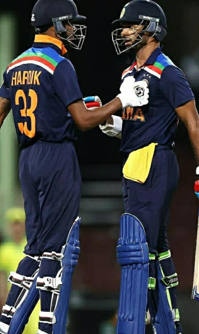 Hardik and Dhawan