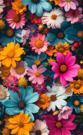 colorful flowers