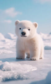 cute polar bear 