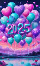 2025 love wallpaper