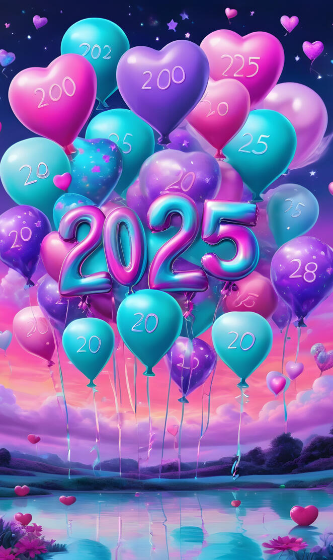 2025 love wallpaper