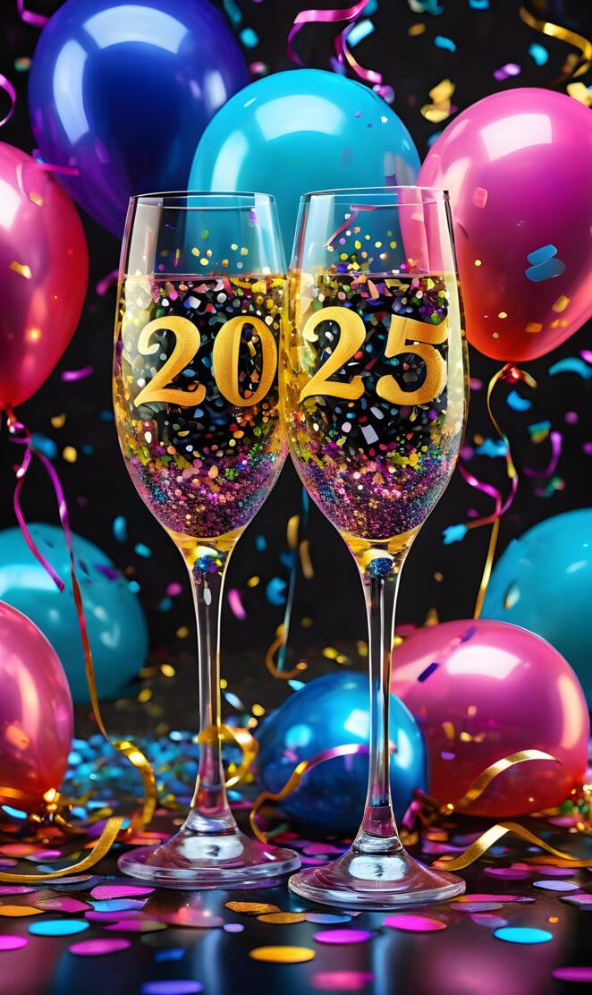 Champagne Flutes 2025