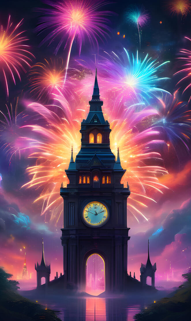 The new year of happiness ,(2025).