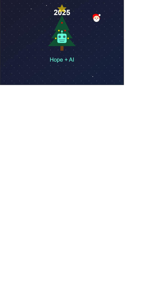 More Hope in 2025 with AI