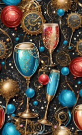 a collection of vases and clocks