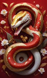 Chinese New Year Snake