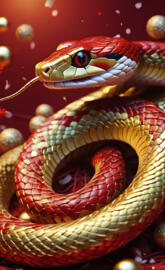 Lunar New Year Snake