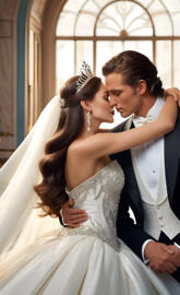 2025 king and queen, husband and wife, man and woman, wedding, lovers