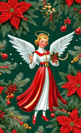 50s Christmas Angel