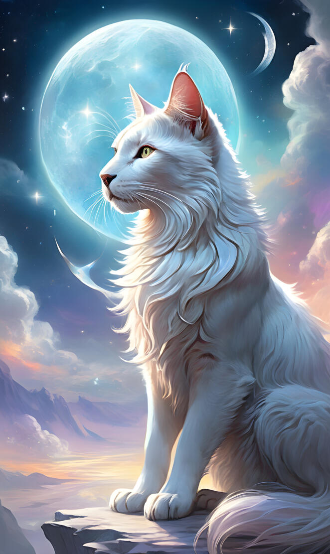 Fantasy Maine c**n cat.