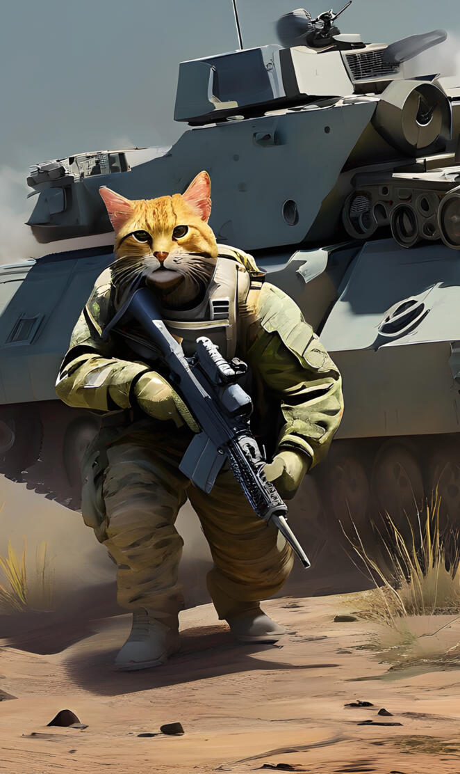 Cat Military