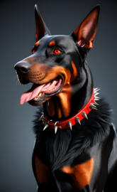 my doberman adorable as always pls enjoy if u like add me to NVR Mis 1