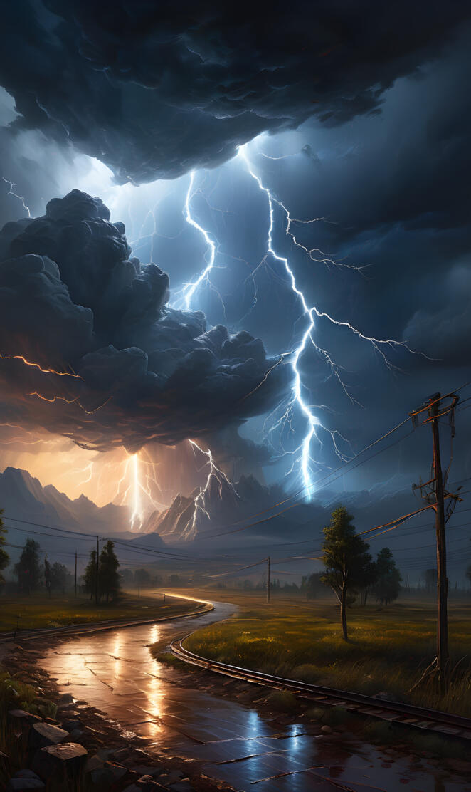 Light striking beyond