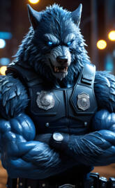 werewolf police officer