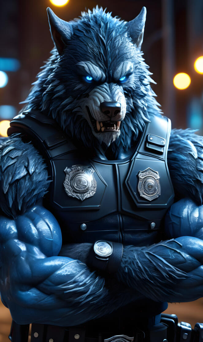 werewolf police officer