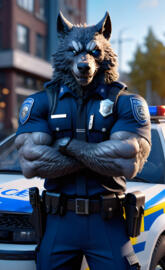 werewolf police officer