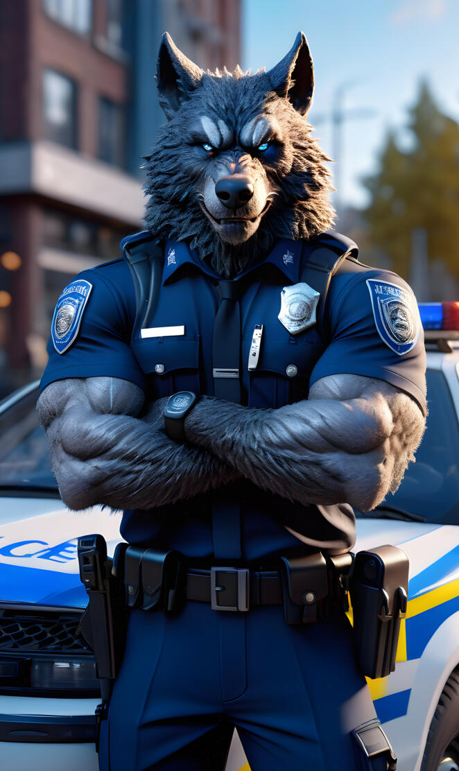 werewolf police officer