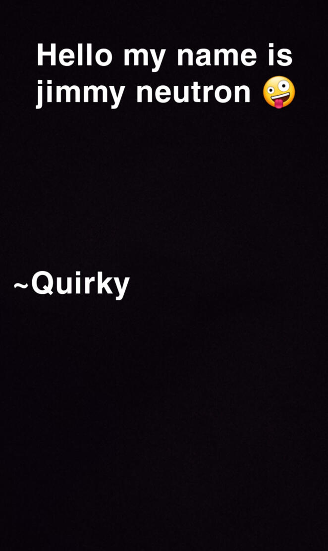 Quirky uwu