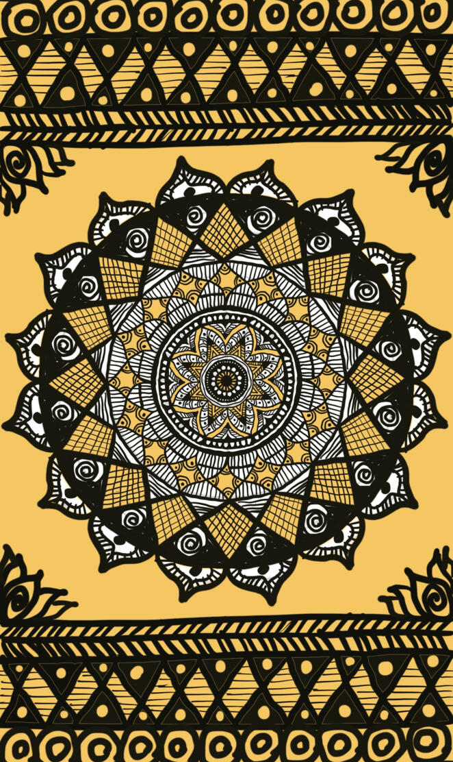 Quirky mandala