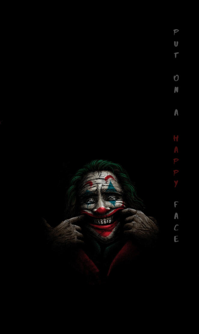 Joker happy face