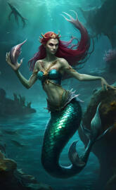 siren mermaid