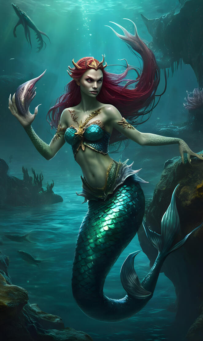 siren mermaid
