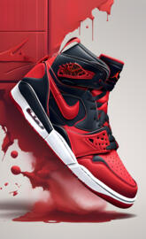 Nike air Jordan rouge