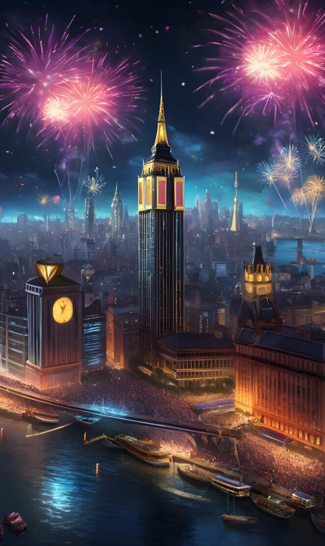 New year eve countdown