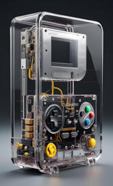 Digital Skeleton Gameboy