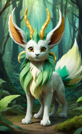 Horned Fantasy Leafeon