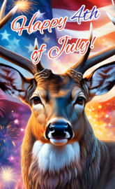 Independence Day Whitetail Bucj