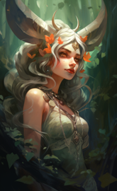 Beautiful fairy women