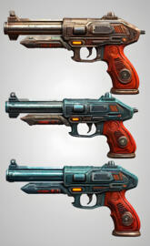 Laser Pistols