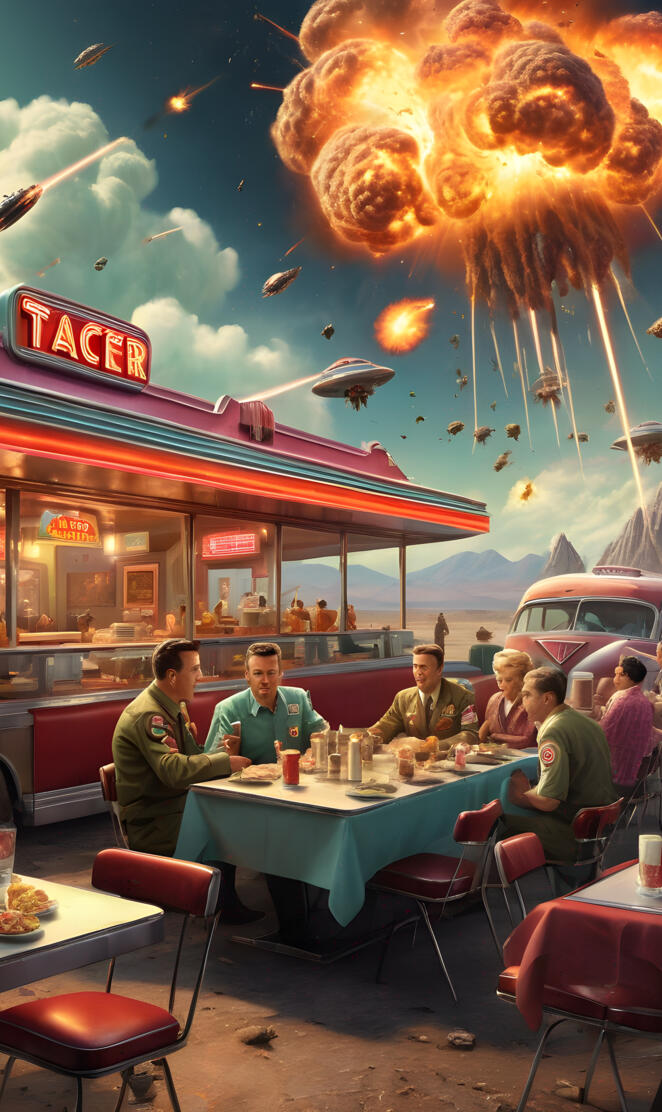 1950s Alien Invasion