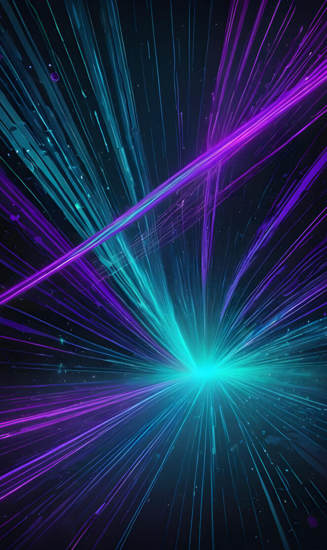 purple teal laser abstract digital