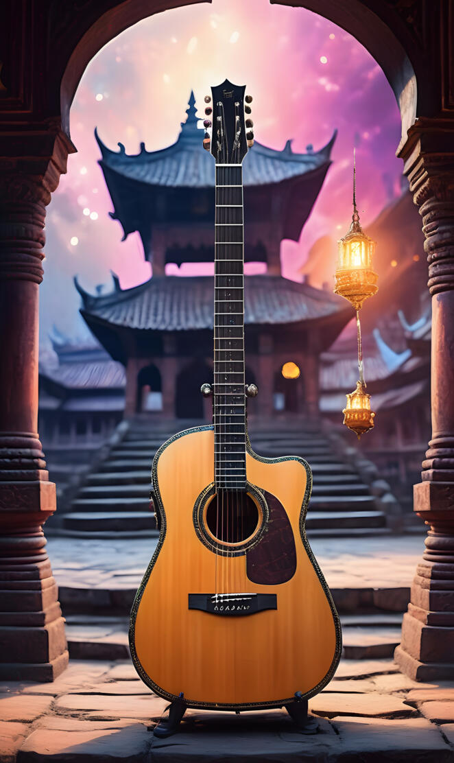 Guitar in Nepal