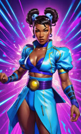 If Chun Li was blaq and trans