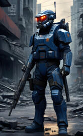 Galactic Confederation Centurion regiment. 2nd Battalion