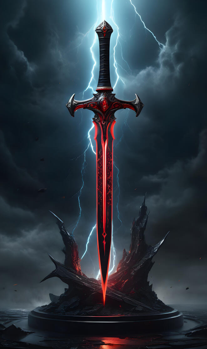 A.I. Enhanced Laser Lance Flame Torch Sword