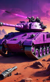 VR590 Plasma Cannon Tank, Battle for Mars