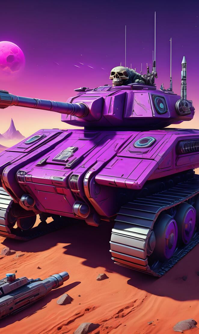 A.I. Controlled Laz Tank, Battle for Mars