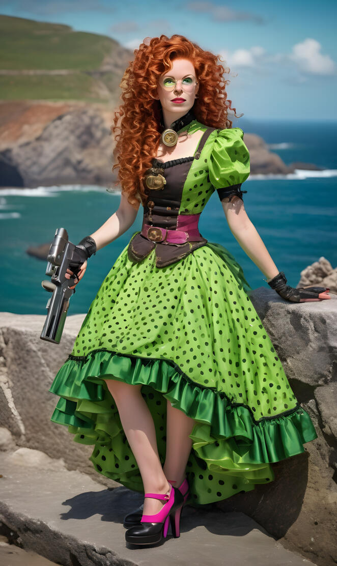 Isabella steampunk never underestimate a woman apocalyptic character