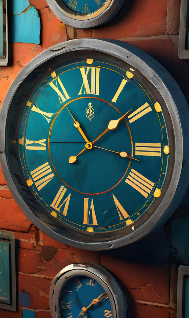 analog clock wallpaper