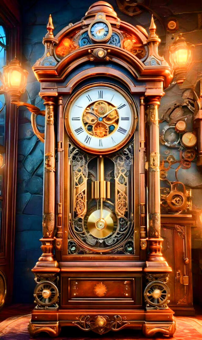 Grandfather clock